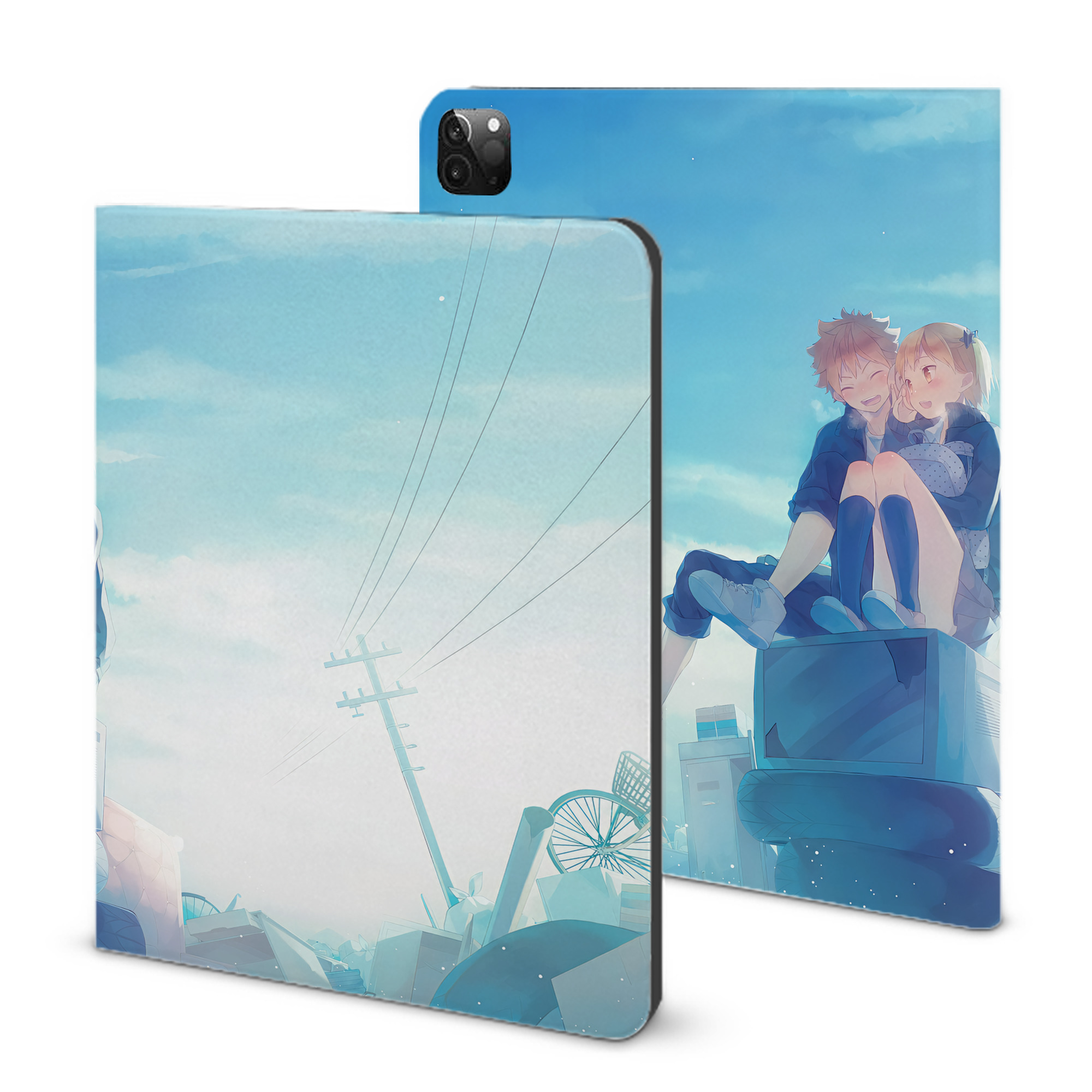 （画像用） ハイキュー!! Haikyu!! IPadケース ペンホルダー付き ブックスタイルデザイン